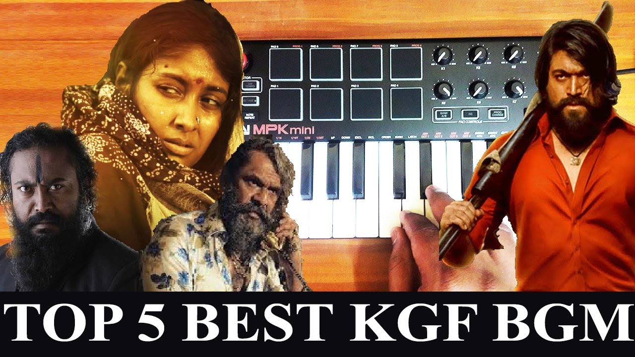 Top 5 Best KGF Bgm By Raj Bharath Yash | Ravi | Basrur