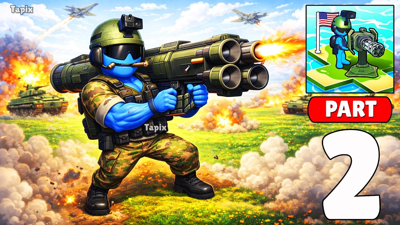 Fight For America – Tower Defense Gameplay Walkthrough Part 2 (iOS, Android)