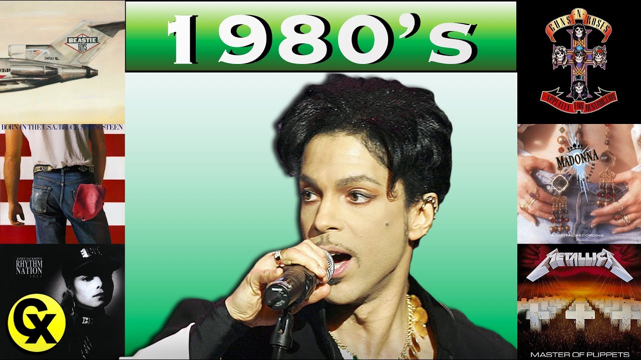 Top 40 Most Iconic Albums - 80's