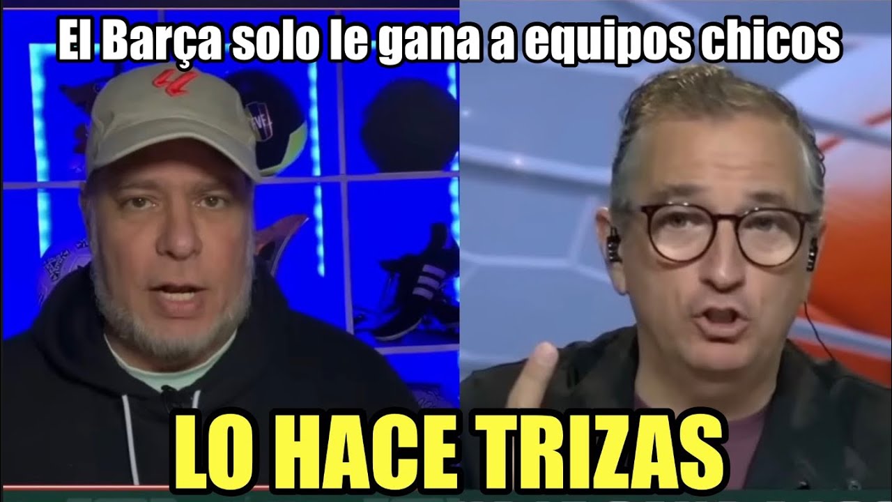 HERNÁN PEREIRA HACE PEDAZOS A RICHARD MÉNDEZ DE ESPN POR DEMERITAR AL BARCELONA!!