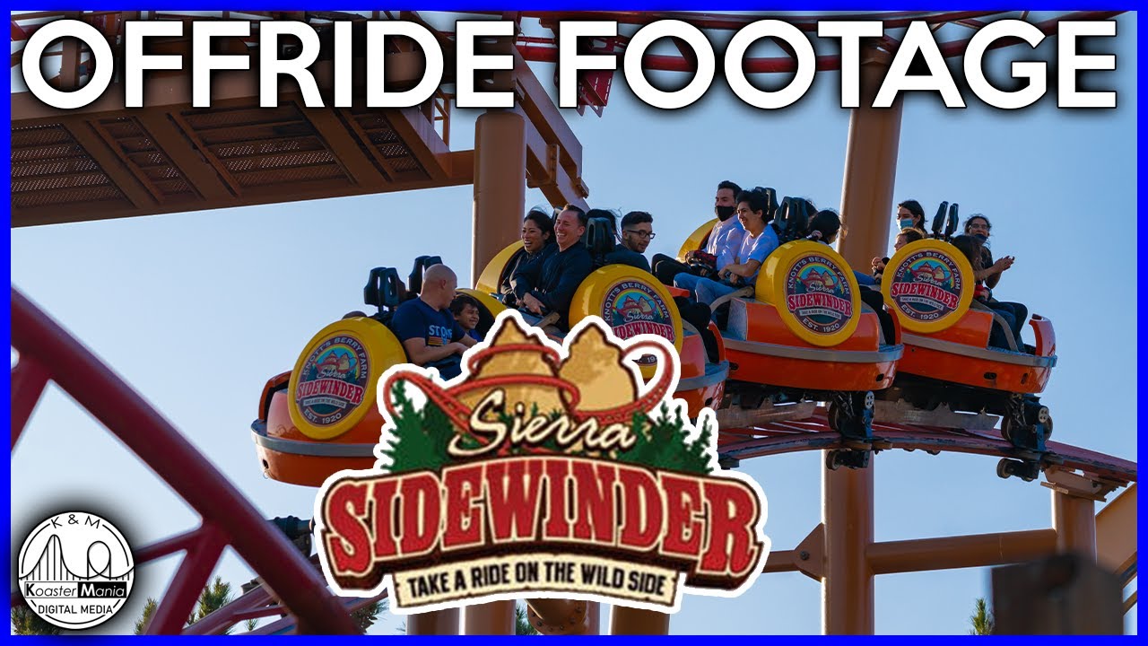 Sierra Sidewinder | Knott's Berry Farm | 4K Off-ride Footage | Non-Copyright | 2021
