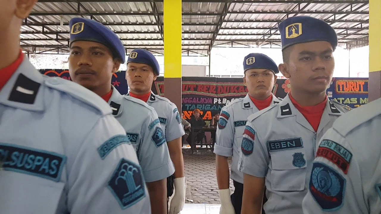 Upacara Pelepasan Jenazah Pegawai Negeri Sipil di Lingkungan Lembaga Pemasyarakatan Kelas IIA Binjai