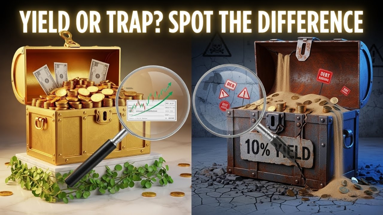 High Dividend Yield vs. Dividend Trap: How to Spot the Difference and Build Real Wealth