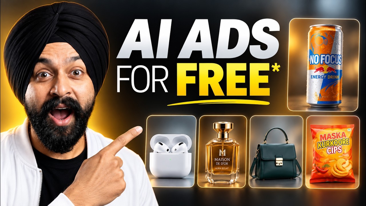 Create AI Ads for FREE* 🤯 Turn Any Product Into a Video Ad 🔥 Google Flow CODES #ai #aivideo
