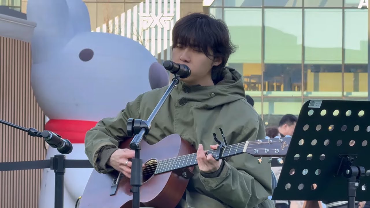 260218 향(HYANG) 주황규-Delicate(cover)ㅣNEW YEAR BUSKING @롯데프리미엄아울렛 의왕점