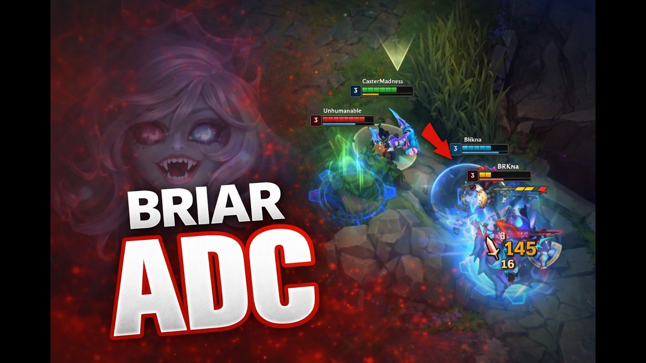 🩸💥BRIAR ADC MATCHING VS SAMIRA CAN I STOP HER?!💥🗡️ #leagueoflegends #briar