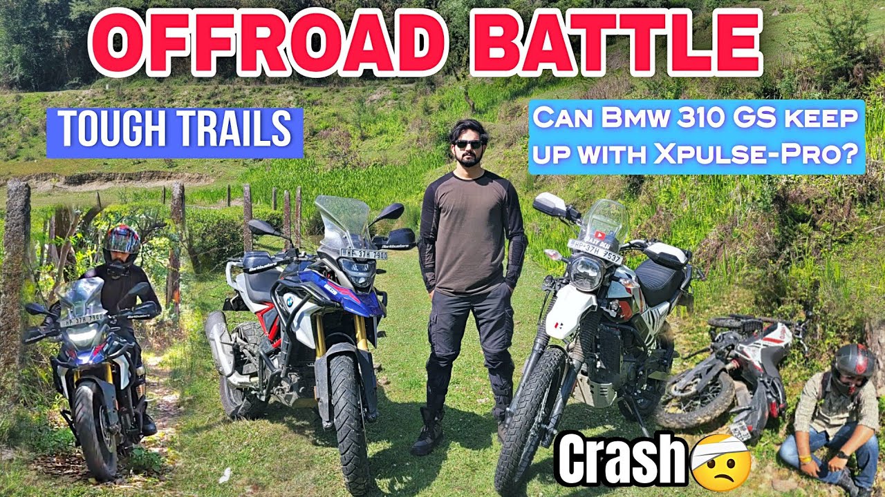 BMW 310 GS VS XPULSE-PRO | OFFROAD COMPARISON | can bmw keep up with xpulse?