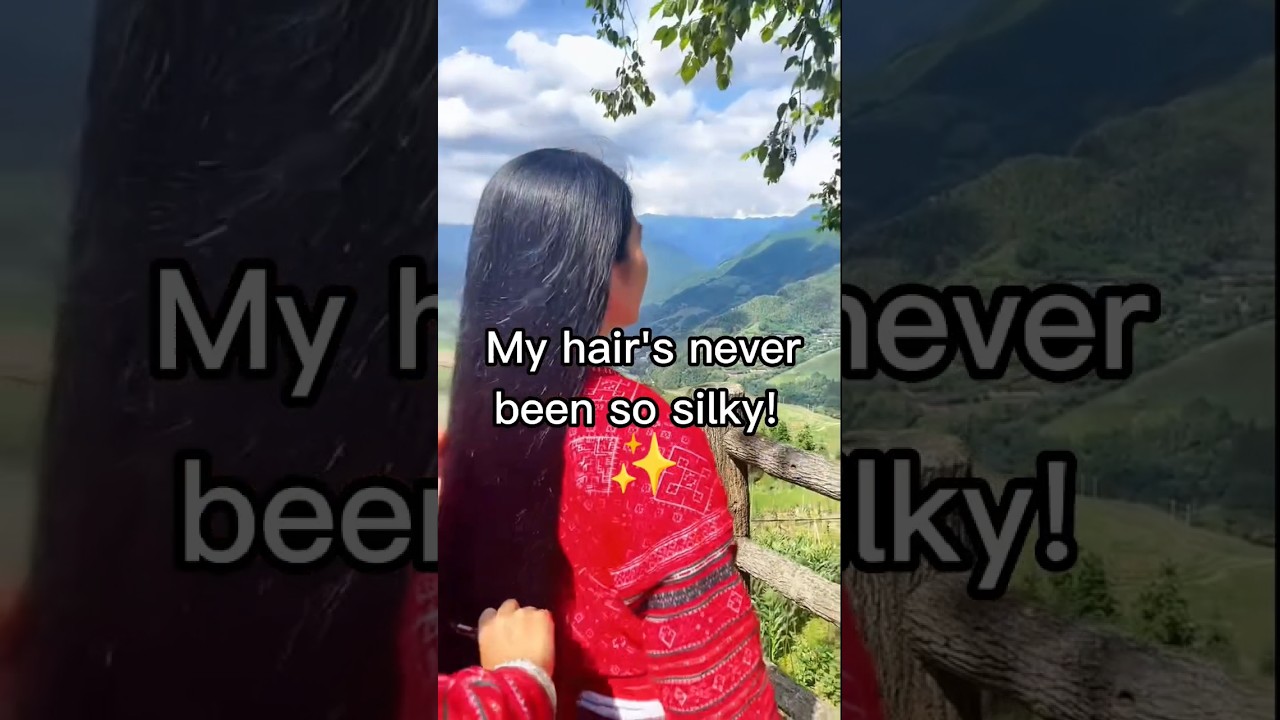 Get Silky Hair Like The Yao Women With Our Rice Water Shampoo And Conditioner Bars. 😍 #longhair
