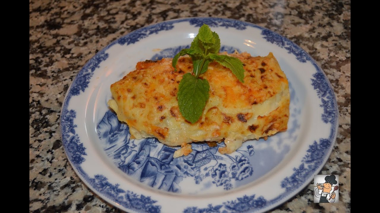 LASAÑA DE VERDURAS Y POLLO