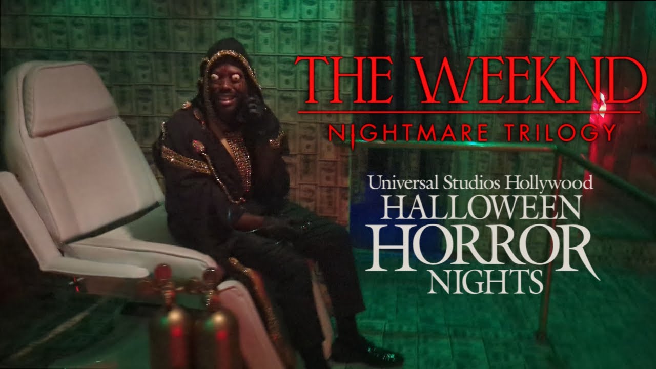 THE WEEKND: NIGHTMARE TRILOGY (2024) Halloween Horror Nights Hollywood