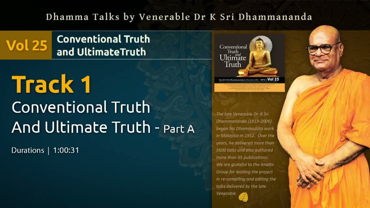 MLC2501 Conventional Truth And Ultimate Truth - Part A