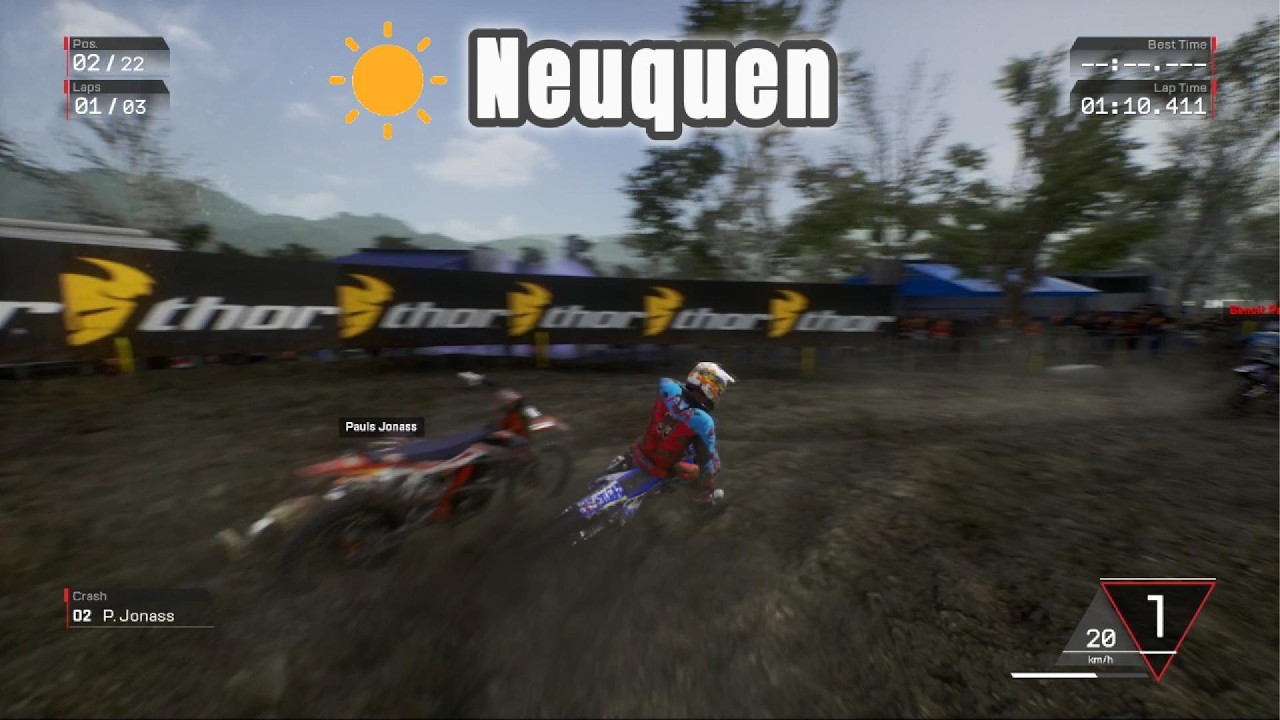 MXGP3 - The Official Motocross Videogame ☀Neuquen Argentina (1/2) (Career Mode)