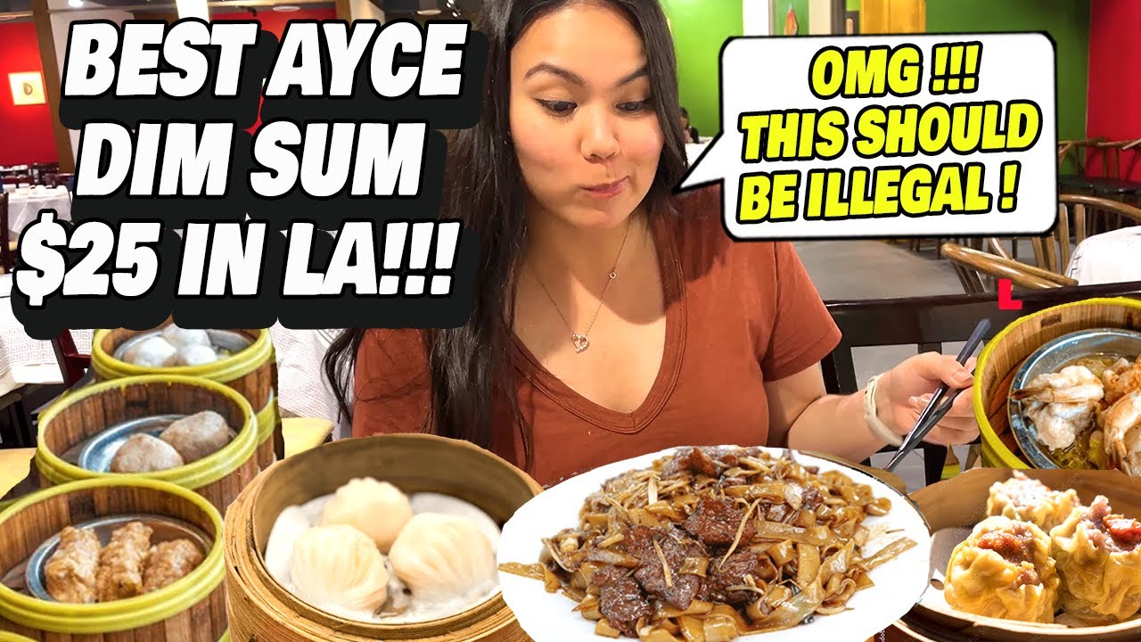 HUNGRY? This CHEAP $25 ALL YOU CAN EAT Dim Sum is SO GOOD, IT SHOULD BE ILLEGAL | The BEST in LA