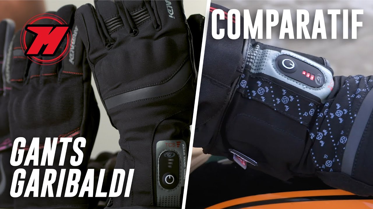 GARIBALDI gants moto hiver au meilleur rapport qualité/prix !