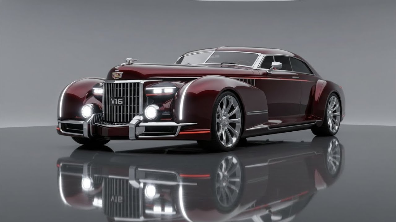 Cadillac V16 2026 Revealed – Ultimate Flagship Luxury & Performance Machine