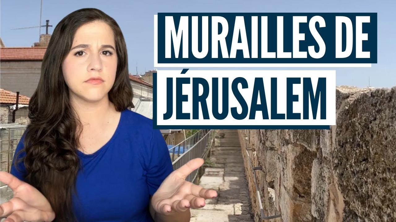 PROMENADE SUR LES MURAILLES ET PORTES DE JÉRUSALEM ! Israël avec Aline
