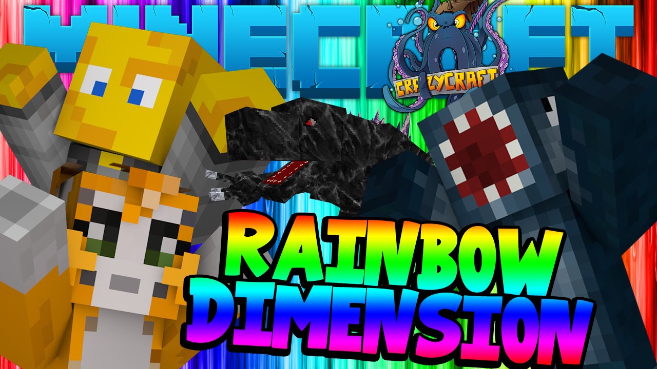 Minecraft - Crazy Craft 2.2 - Радужное измерение! [25]