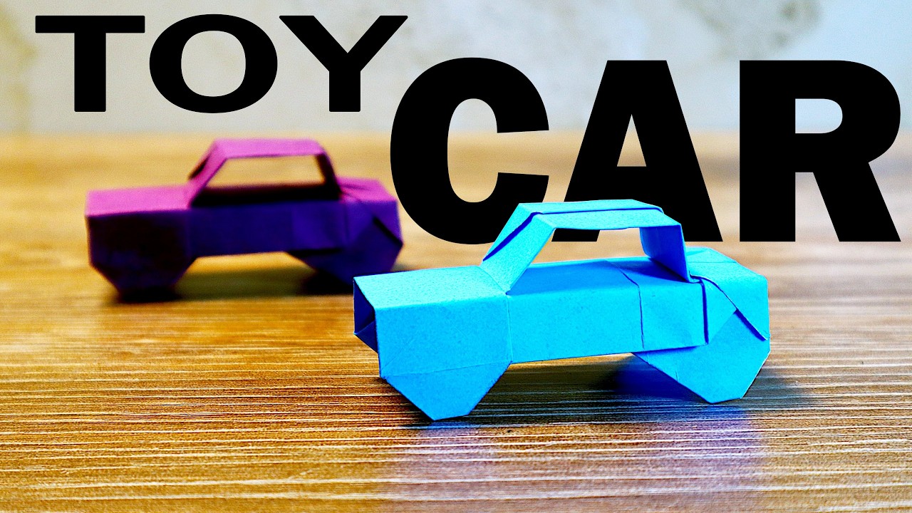 ORIGAMI CAR TUTORIAL STEP BY STEP | DIY PAPER CAR ORIGAMI WORLD FOLDING | CREATE YOUR OWN PAPER CAR