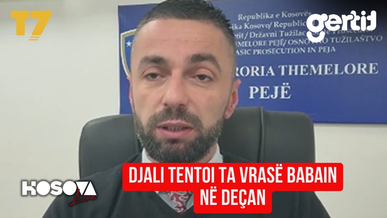 Djali tentoi ta VRASË babain në Deçan, plagë të rënda, gjendja e tij, DETAJE | KOSOVA LIVE | T7