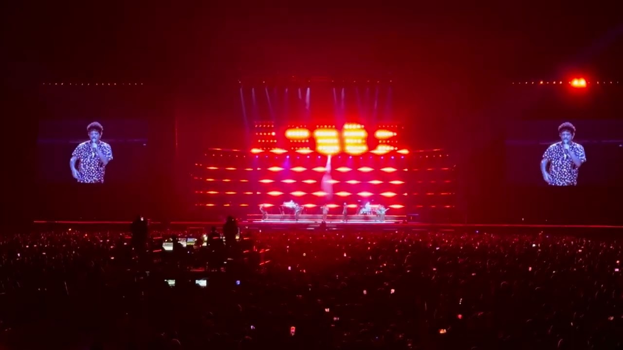 Bruno Mars @ Tokyo Dome on Saturday, January 20th, 2024