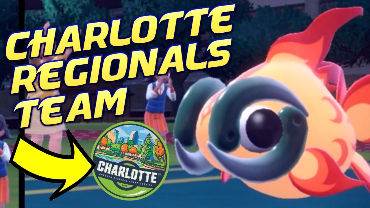 My Charlotte Regionals Team! Pokemon VGC 2024 Scarlet/Violet Reg F Competitive Ranked Battle