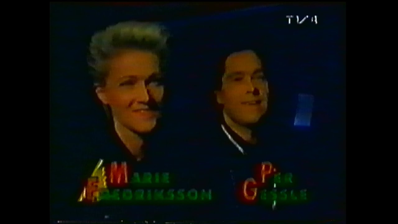 Roxette interview, Tv4, from 1992