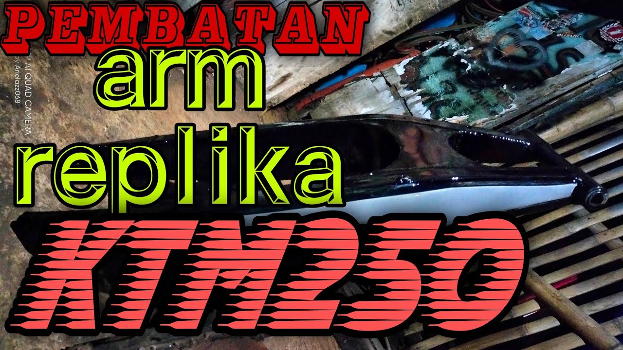 pambuatan ARM KTM/HUSQVARNA versi team kami