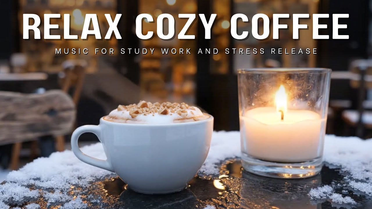 The Best Cozy Winter Jazz Cafe | Bossa Nova for Relaxation, Smooth Jazz Music Lyric