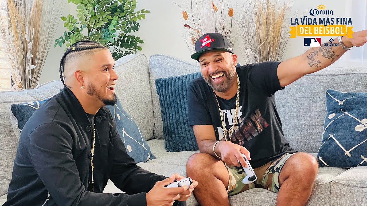 Playing MLB The Show with Luis Arráez and The Kid Mero! | La Vida Más Fina