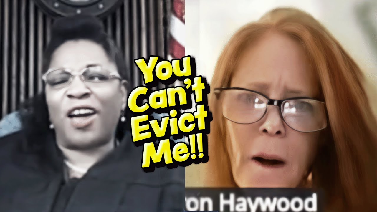 Judge LAUGHS at Woman Threatening Squatter&rsquo;s Rights....Then KICKS HER OUT!!  EVICTION KARMA!!