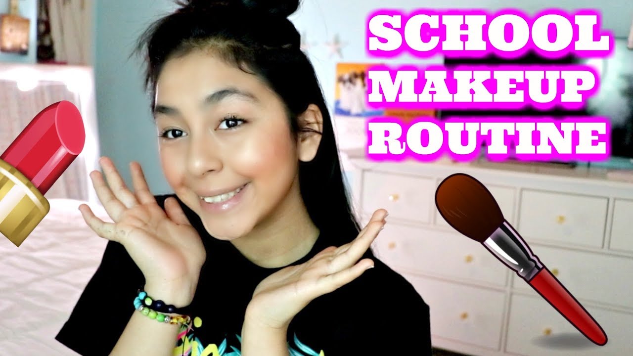 My School Makeup Routine! B2cutecupcakes