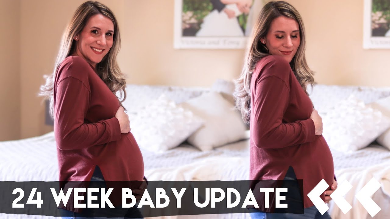 24 WEEK PREGNANCY UPDATE Baby #2 | 2nd Pregnancy | 2022 Baby | Victoria Leone