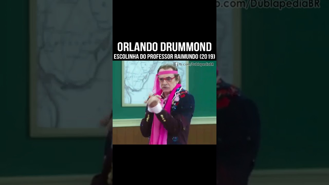 ORLANDO DRUMOND HOMENAGEM