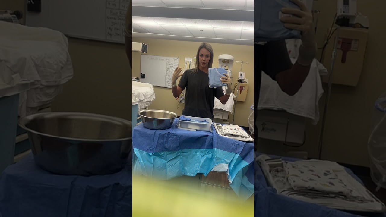 VAGINAL DELIVEDRY CART SETUP