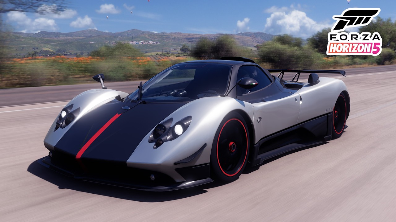 Forza Horizon 5 | Pagani Zonda Cinque Roadster 2010 Performance and Sound Test