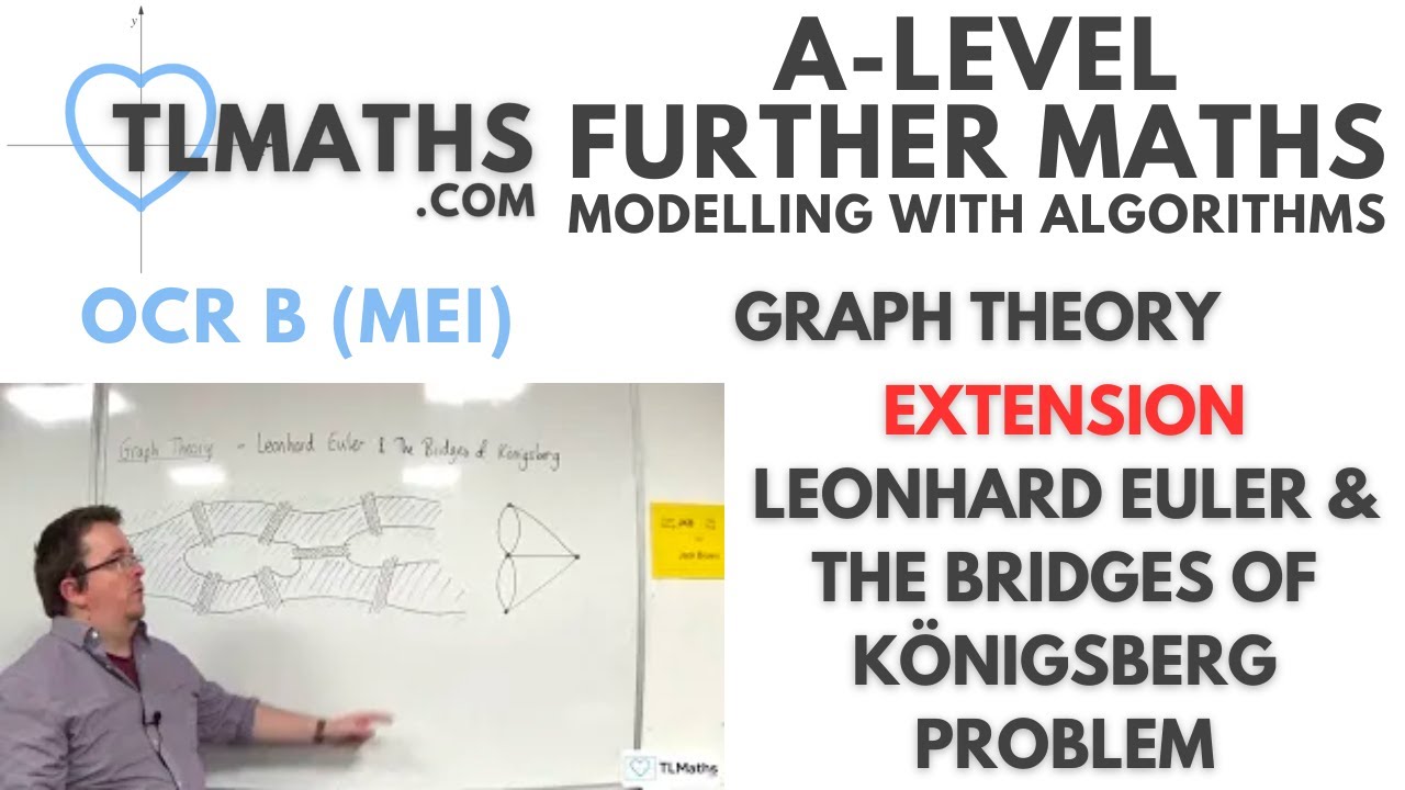 OCR MEI MwA D: Graph Theory: 12 EXTENSION: Leonhard Euler & The Bridges of Königsberg