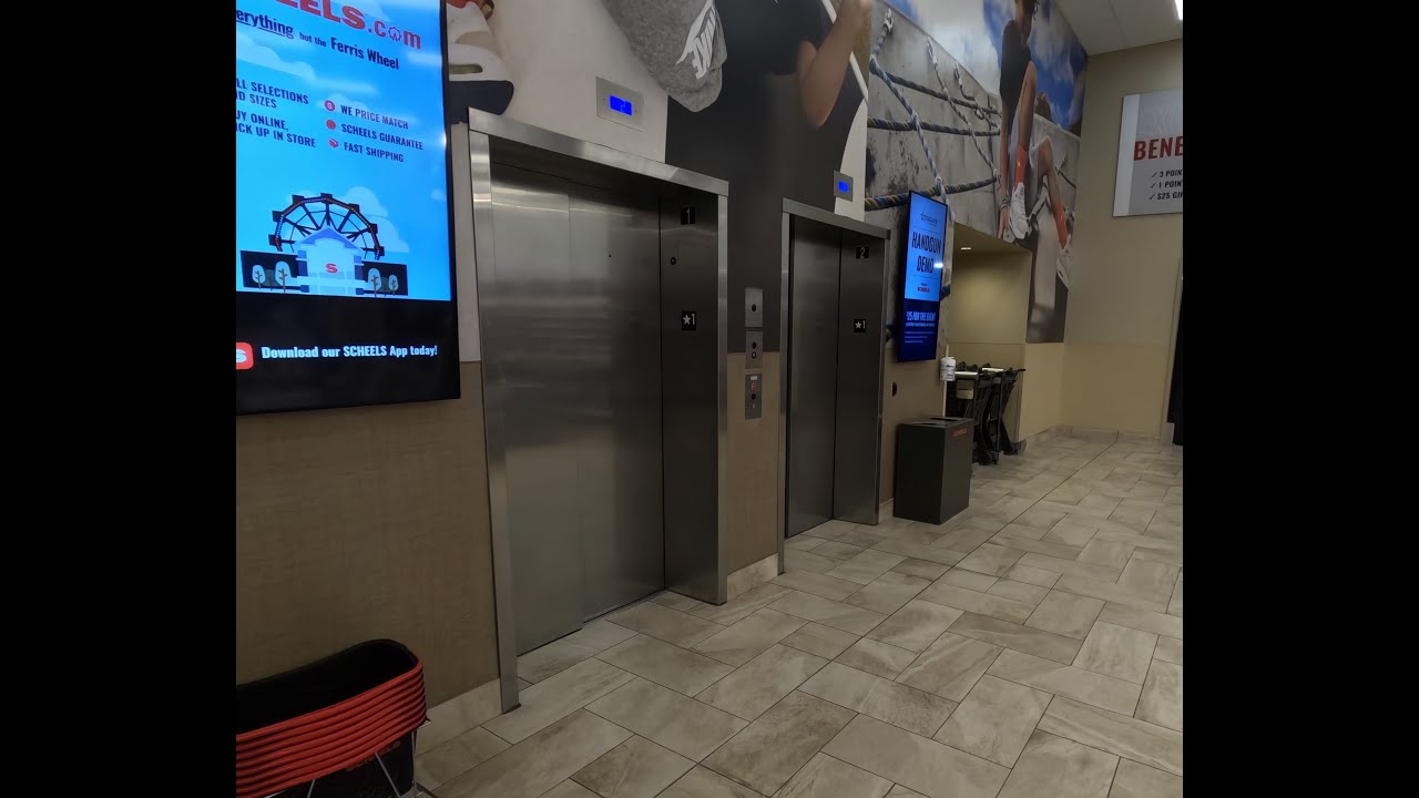 OTIS Gen2 MRL Traction Elevators at Scheels in Colorado Springs, CO