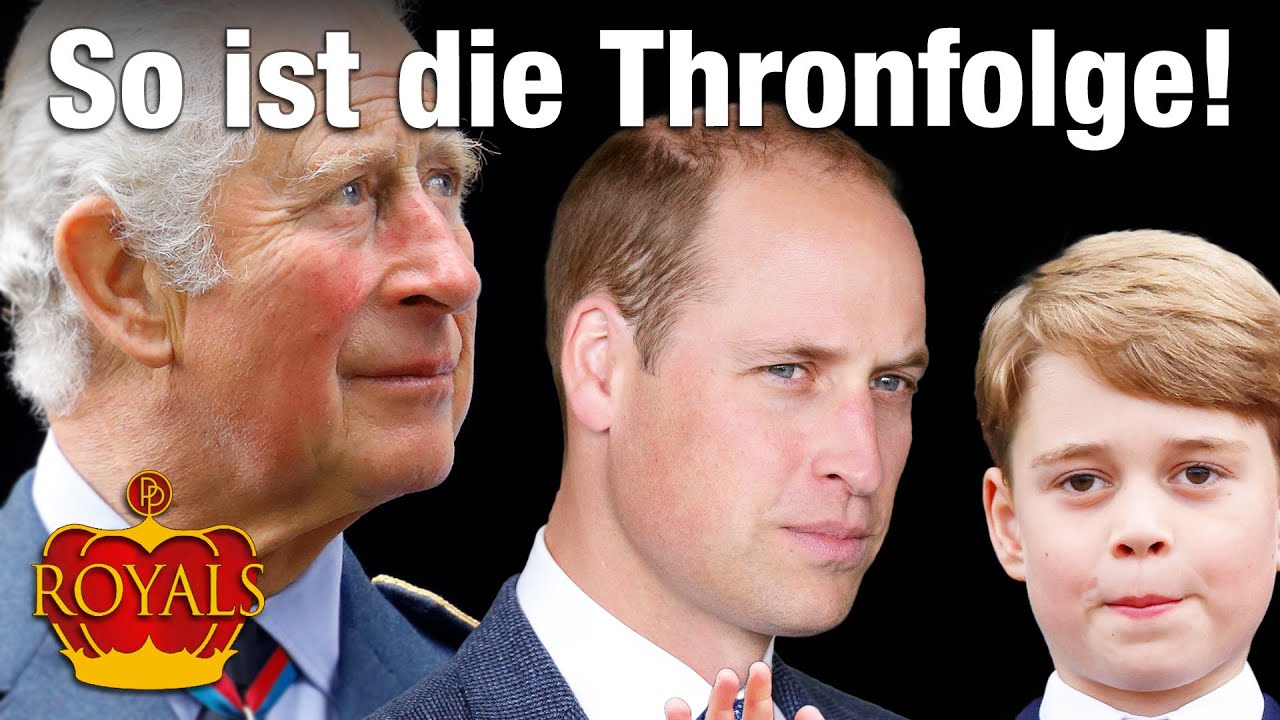 Nach Tod der Queen: So sieht die britische Thronfolge aus • PROMIPOOL