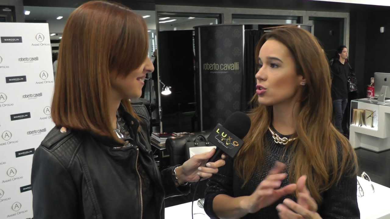 Adriane Garcia | Entrevista | Evento Roberto Cavalli |  Luxo.tv Portugal