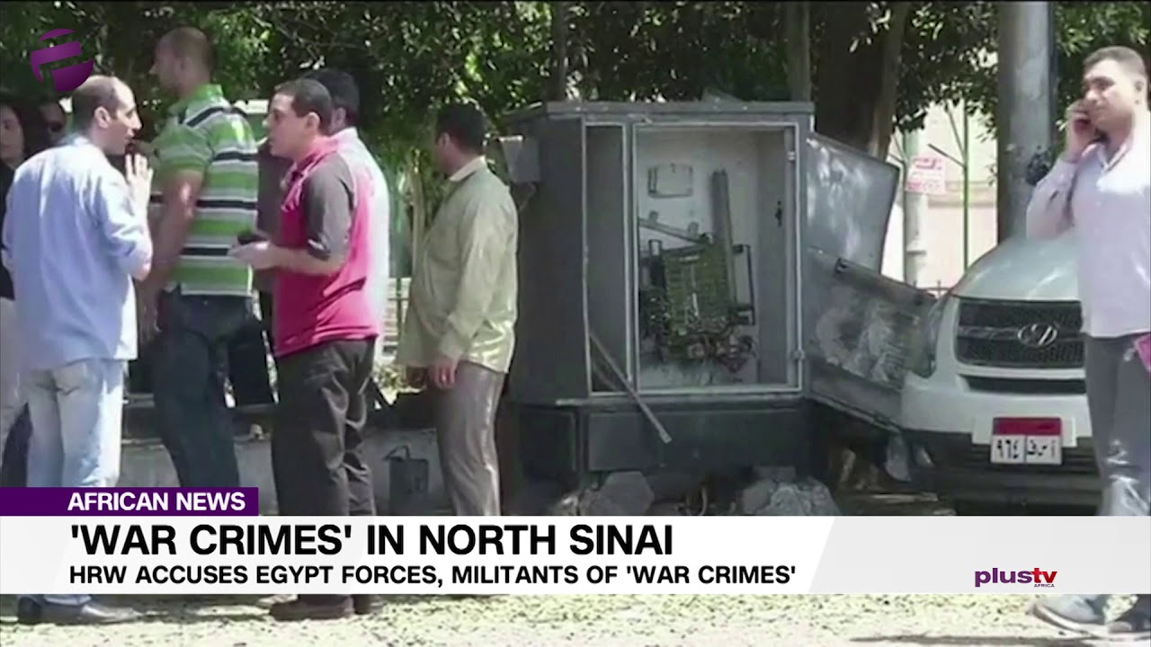 HRW Accuses Egypt Forces, Militants of 'War Crimes' in North Sinai