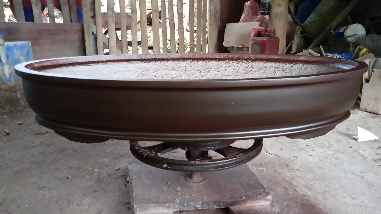 Cara Membuat Pot Bonsai Oval Ukuran 85x50x12
