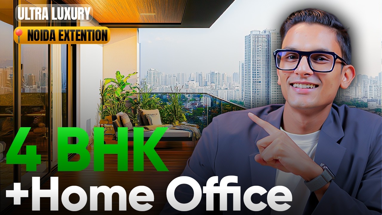 Ultra Luxury 4 BHK Flat in Noida Ext. | Premium Apartment Tour 2025 | Best High-End Homes in Noida