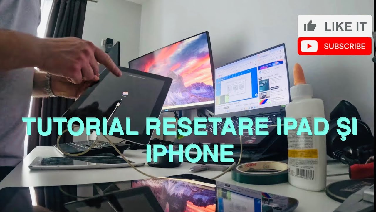 TUTORIAL RESETARE IPAD 🔥 METODĂ SIMPLĂ DE A SCĂPA DE ICLOUD CARE FUNCȚIONEAZĂ ŞI PE IPHONE 📱 