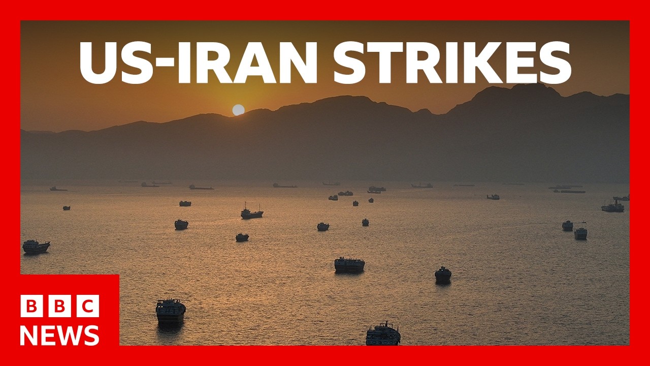 Iran and US carry out fresh strikes while Israel-Hezbollah conflict escalates | BBC News