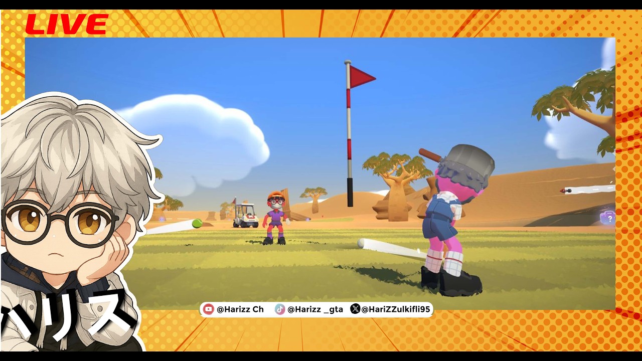Puasa Kitai Main Golf  I  Super battle Golf Malaysia