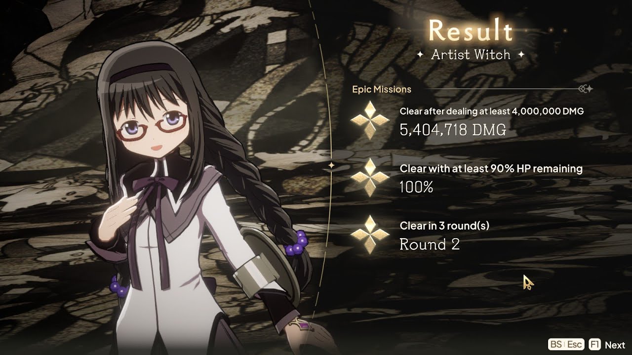 Madoka Magica Magia Exedra - Artist Witch [Chaos] ⭐️⭐️⭐️