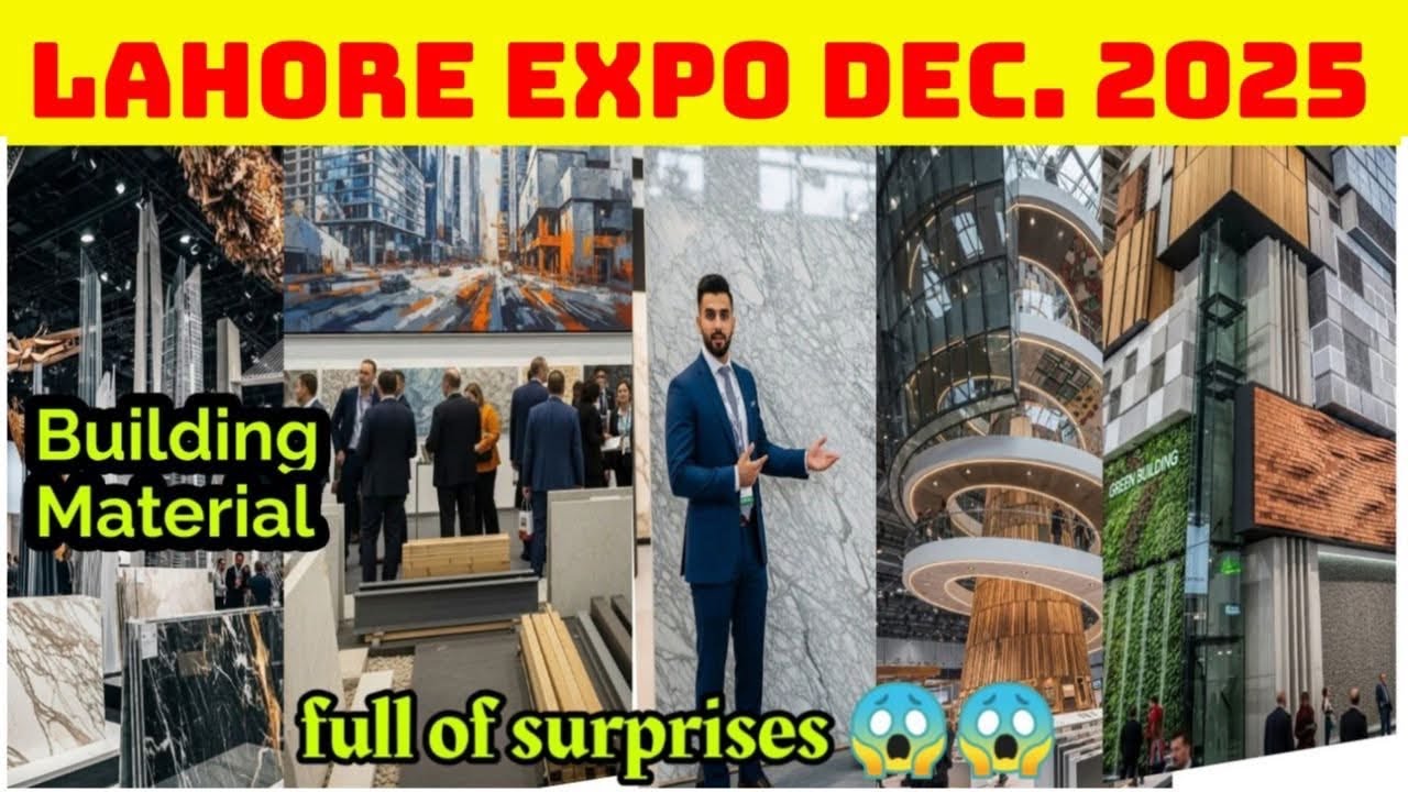 Building Material expo | Lahore | largest show | Greater Pakistani | Iapex |