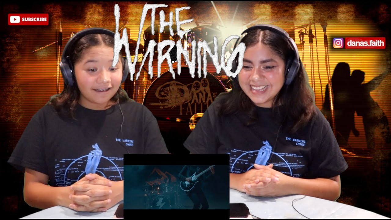 Two Girls react To The Warning - MARTIRIO (Official Music Video)