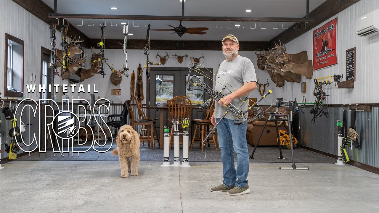 Whitetail Cribs: Archer's Dream home in Western Ohio with an INDOOR Archery Range!