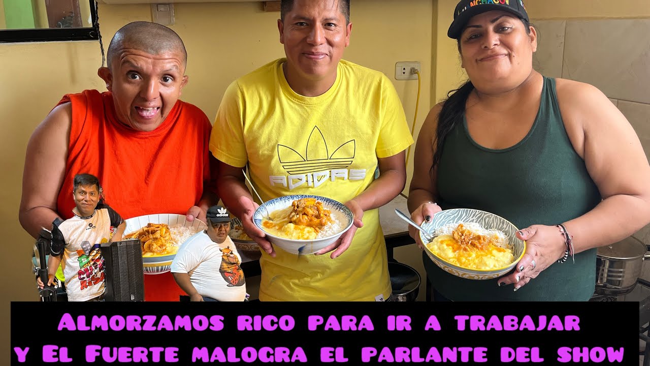 Almorzamos rico para ir a trabajar y El Fuerte malogra el parlante del show 